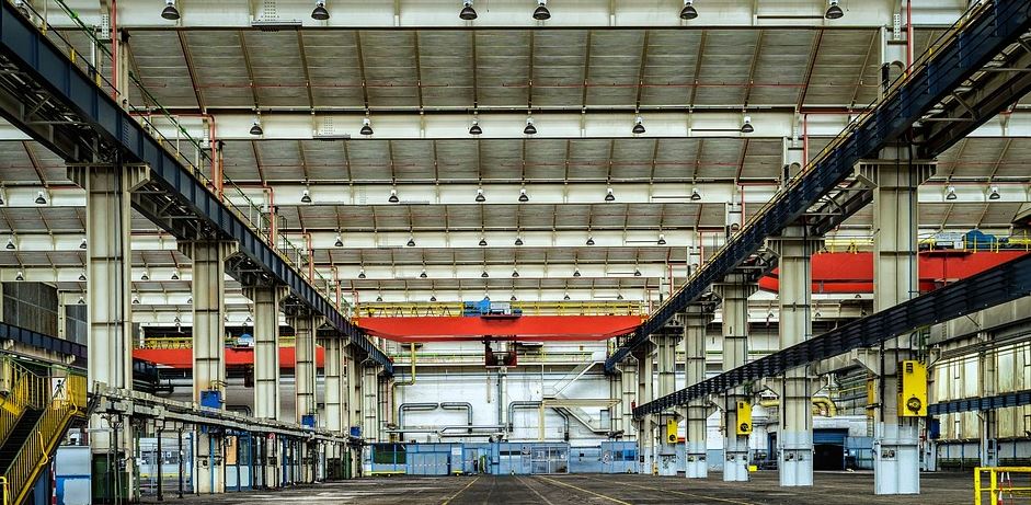 PEB Fabricated Steel Structure available with EOT Cranes