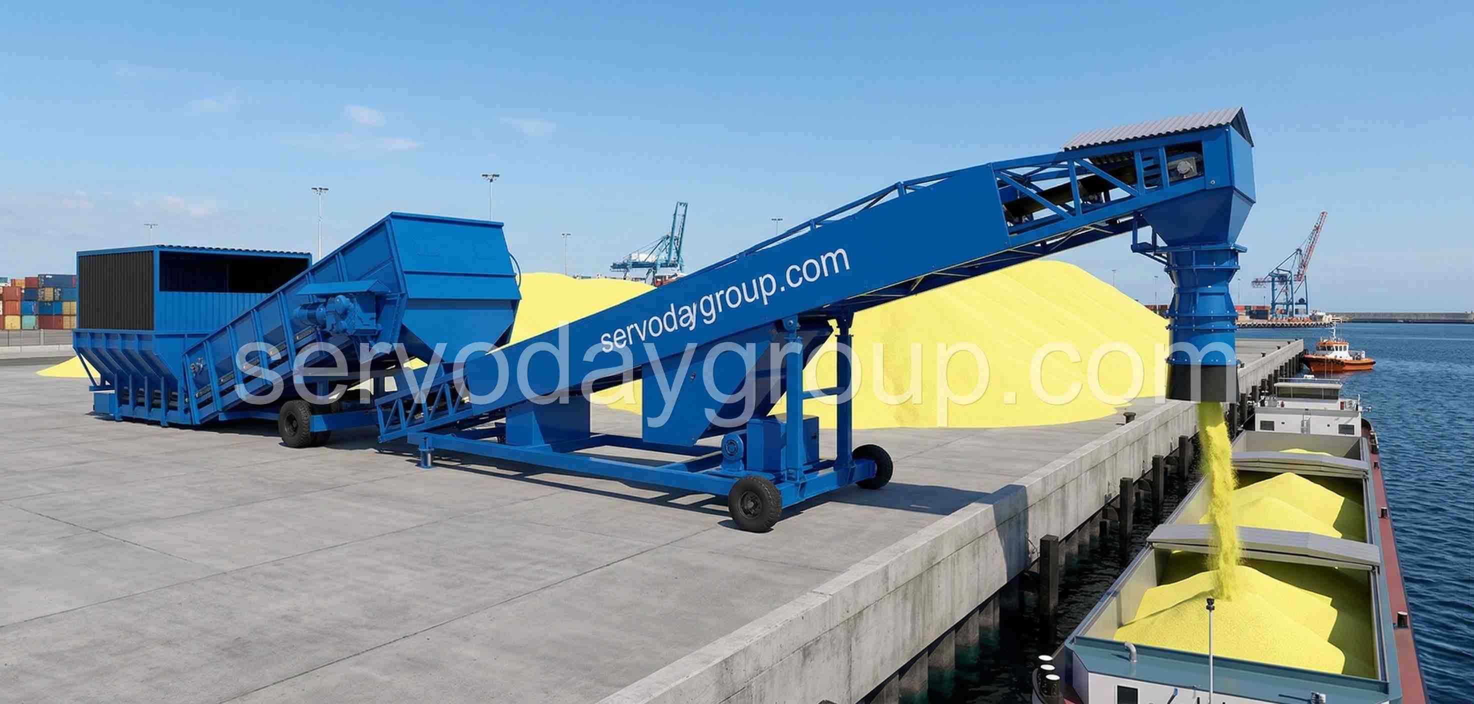 Sulfur Loading System @ Jamnagar Port Sulfur Loading System @ Jamnagar Port