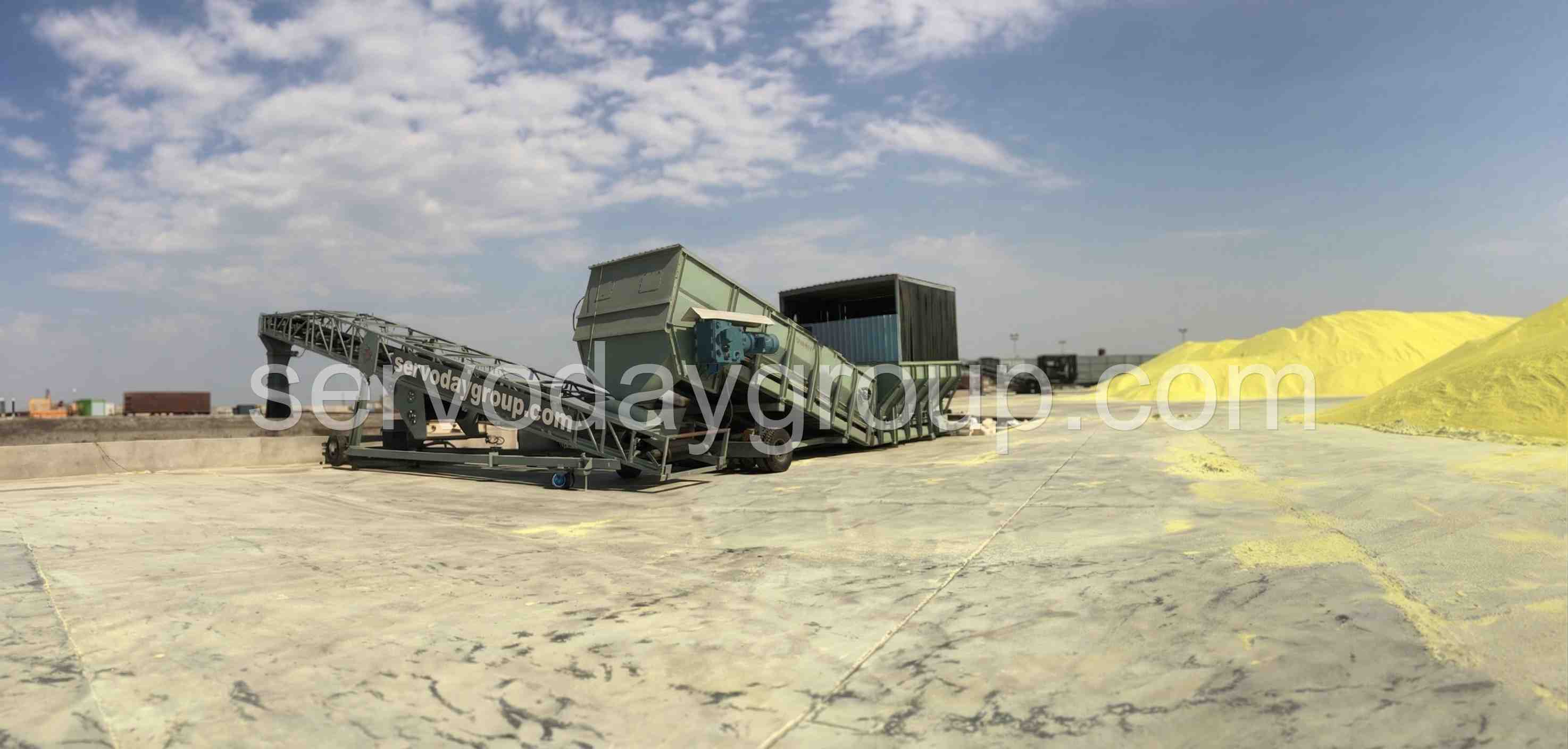 Ship & Barge Bulk Loading Conveyor System For SULFUR  @ Jamnagar Port