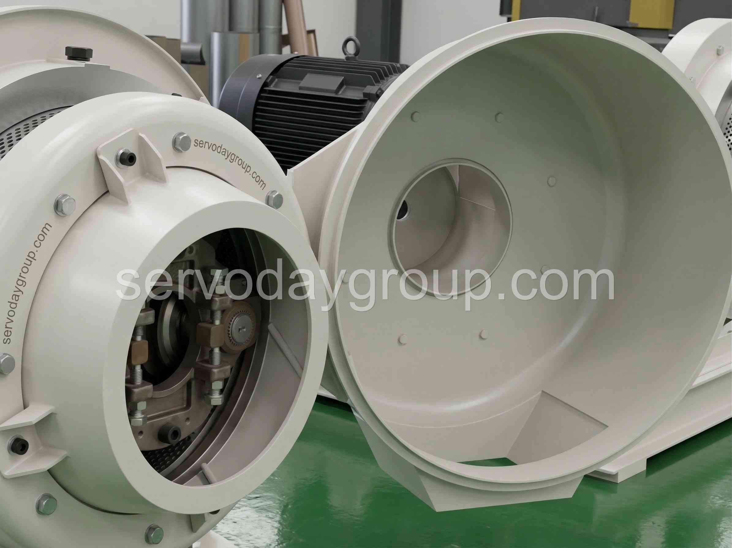 High Efficiency Servoday Wood and Biomass Pellet Mill Machines