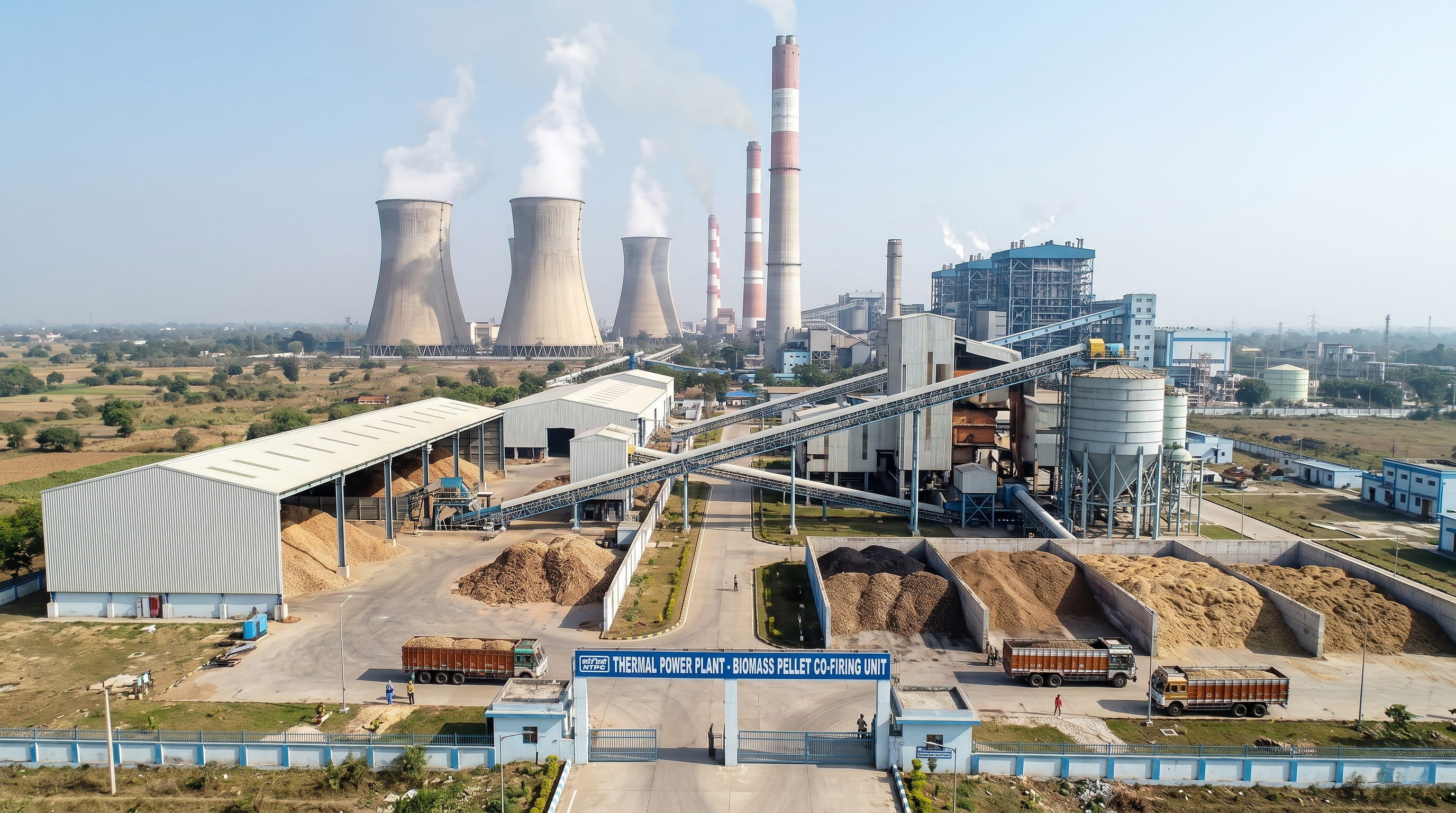 NTPC Sipat Biomass Pellet Tender 2026 – Supply of 2,65,720 MT Agro Residue Biomass Pellets | GeM Bid GEM/2026/B/7652841 in Chhattisgarh.
